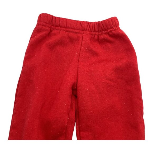 Disney Baby Minnie Mouse Red & Black Footed Sweatpants Girls 3/6M Polyester - Picture 4 of 7